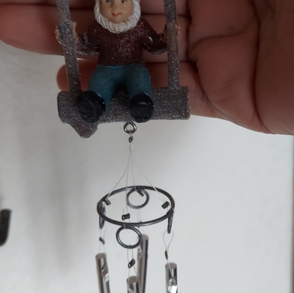 Miniature Gnome Wind Chime 4 pack - Picture 4 of 5